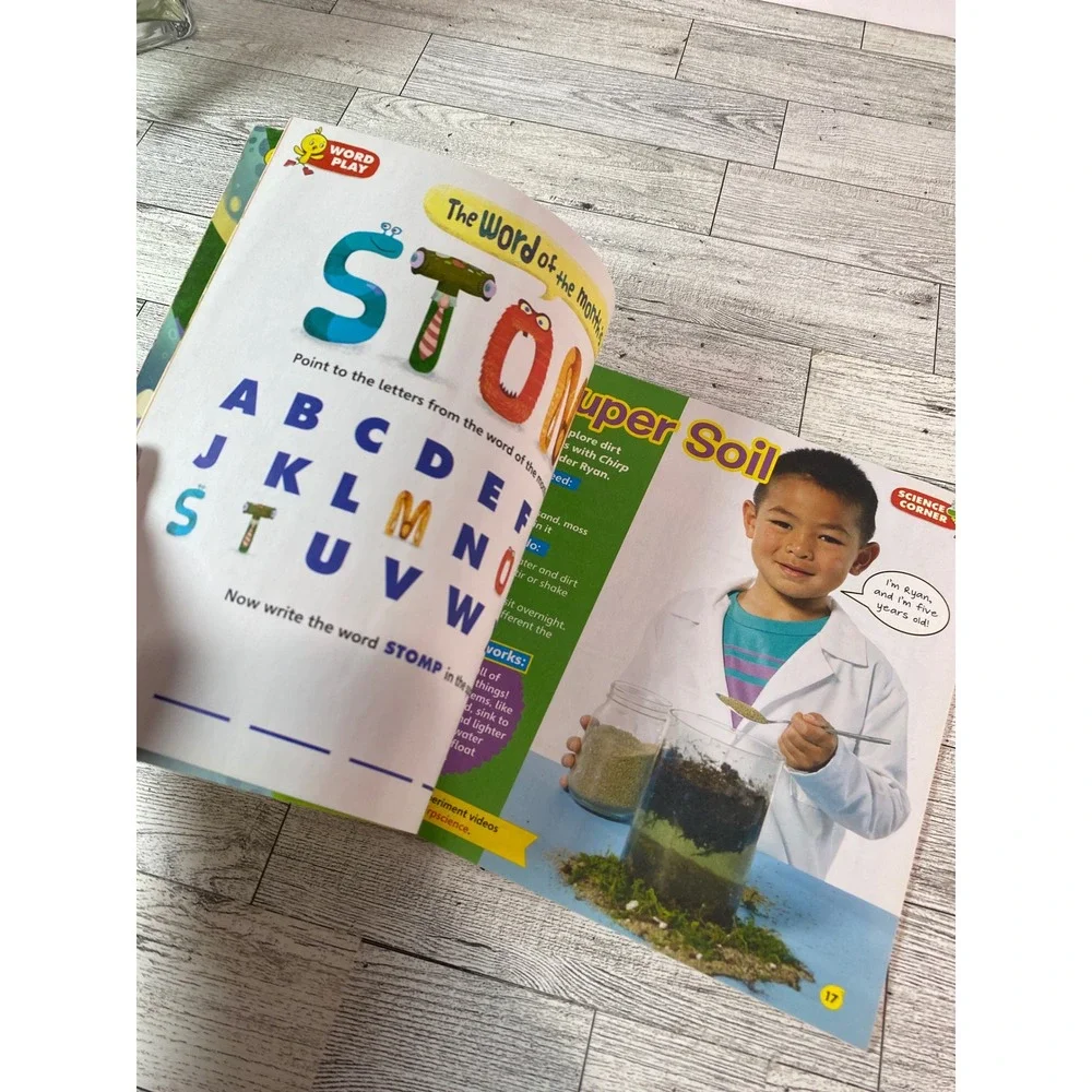 Chirp Magazine 3-Issue Lot Owl Kids Ages 3-6 Preschool Activities‎ 2019